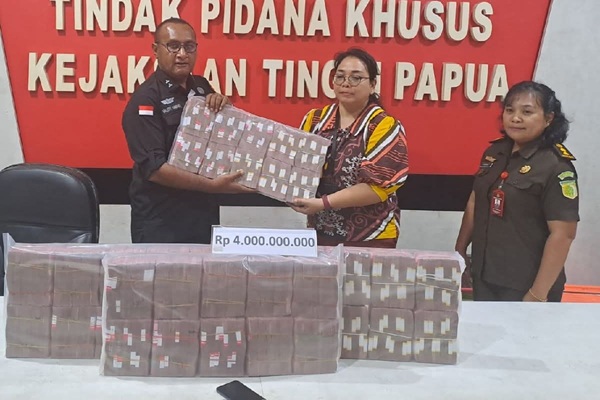 22,3 M Diselamatkan Kejati Papua Hasil Ungkap Korupsi PON Papua
