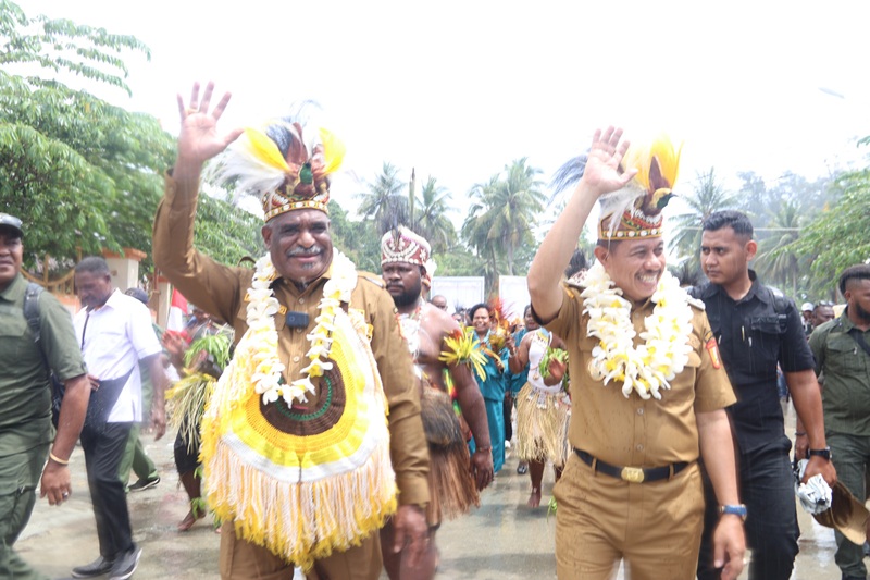 Warga Skouw Sae Minta Hanya Penduduk Lokal Yang Bisa Jualan Pinang