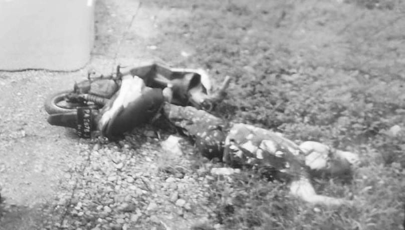 Anggota Kodim 1715 Yahukimo tergeletak usai ditembak OPM