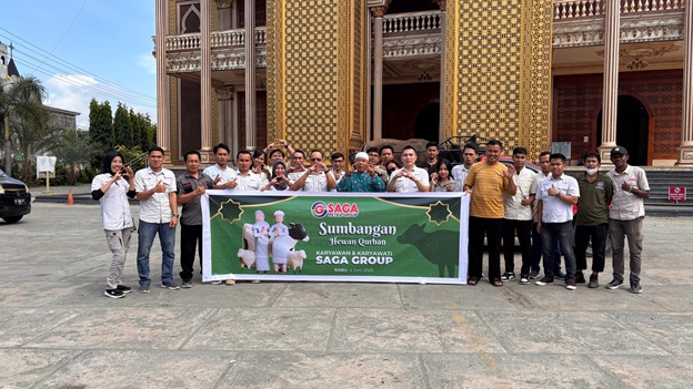 SAGA Group Berbagi Qurban Jelang Hari Raya Idul Adha