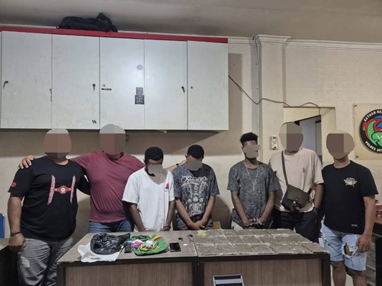 Bawa Ganja, Satu WNA Asal PNG Diciduk Tim Opsnal