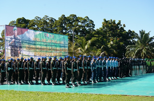 Pimpin Apel Pasukan Pengamanan PSU Pilgub Papua, Pangdam Cenderawasih : Pegang Teguh Netralitas