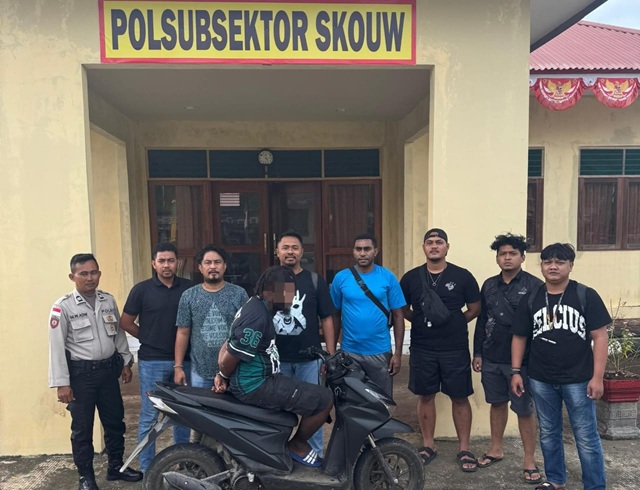Curi Motor WNA asal PNG Terciduk di Kampung Mosso ‎