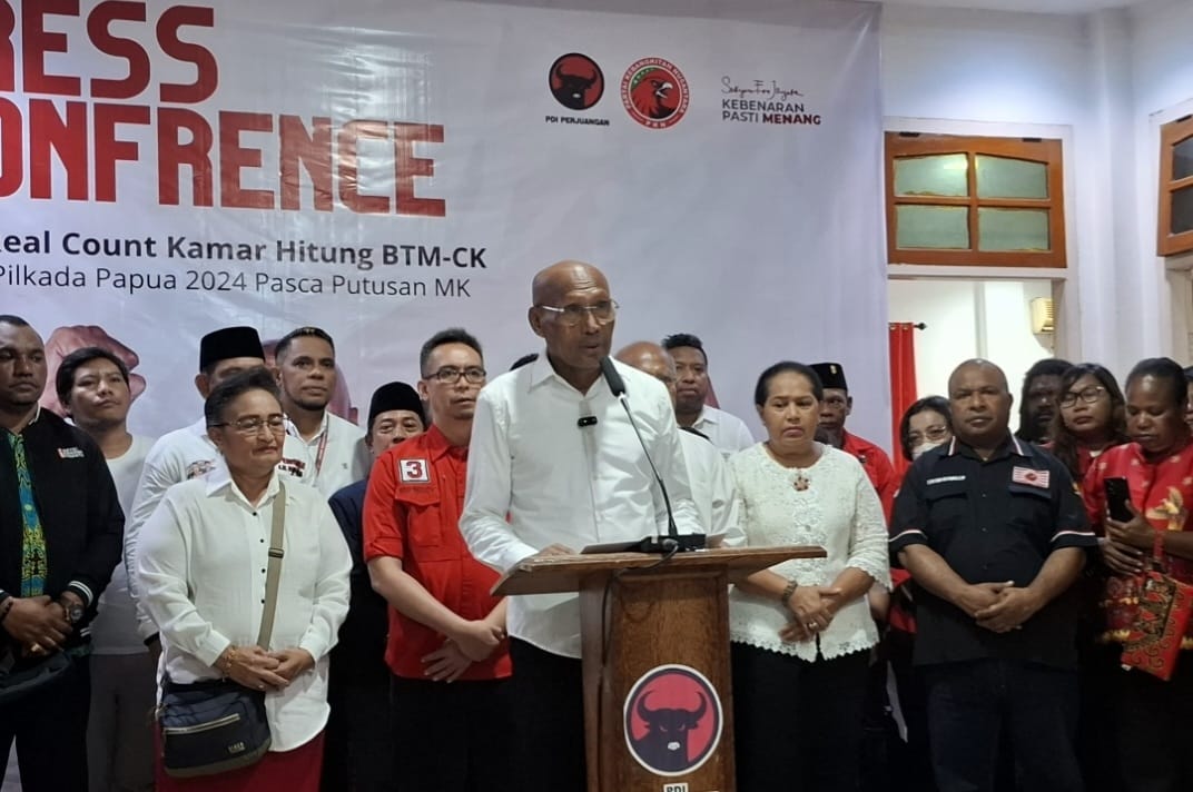 BTM : “Biarlah Kemenangan ini Menjadi Kemenangan Yang Bersih”  Serukan Rakyat Papua Jaga Suara di Pleno Distrik