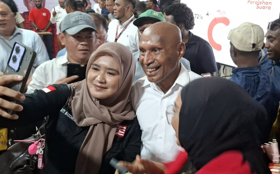 Menangi Pilgub Papua, BTM-CK Kantongi 50,72 Persen Suara  Rilis Data Kamar Hitung PDIP Berdasarkan C1 Hasil