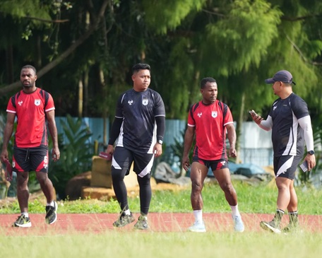 Kontra Persipal Palu, Persipura Jalani Training di Stadion BJ Habibie