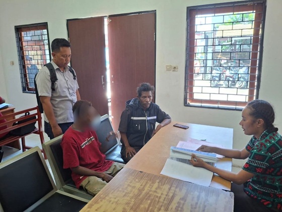 1 WNA PNG Kasus Narkotika Diserahkan ke Kejaksaan Negeri Jayapura