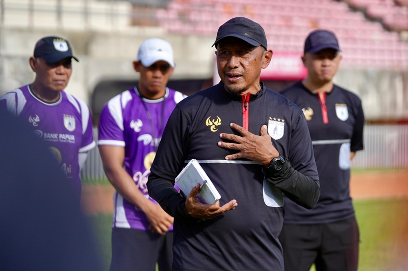 Puji RS, Pelatih RD Fokus Kejar Ketertinggalan Persipura