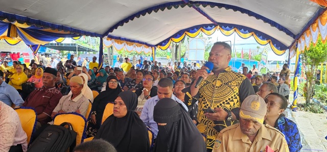 Masyarakat Adat Kampung Holtekamp Beri Dukungan Kepada Pemkot Jayapura