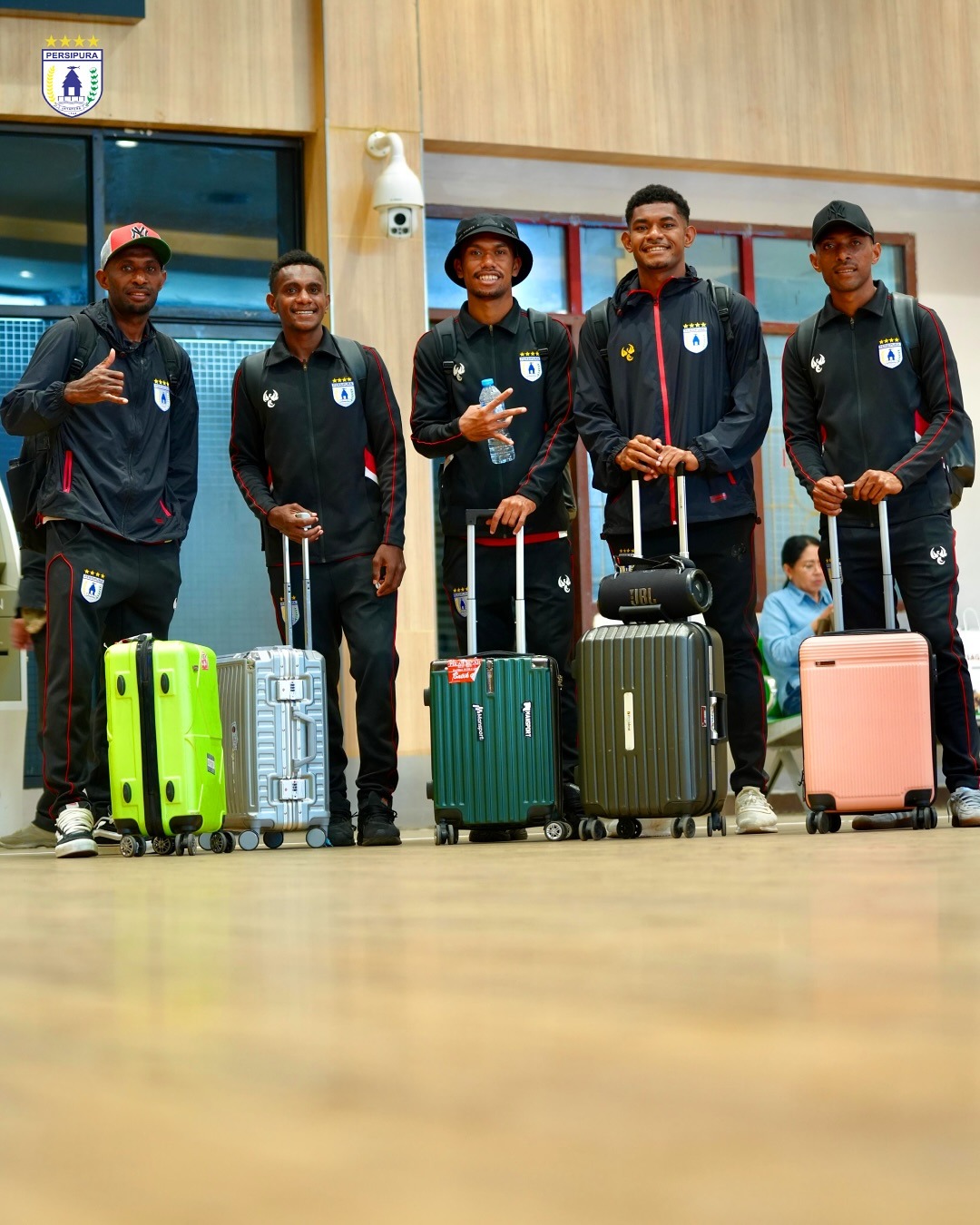 Skuad Persipura Memulai Tour di Jawa Tengah