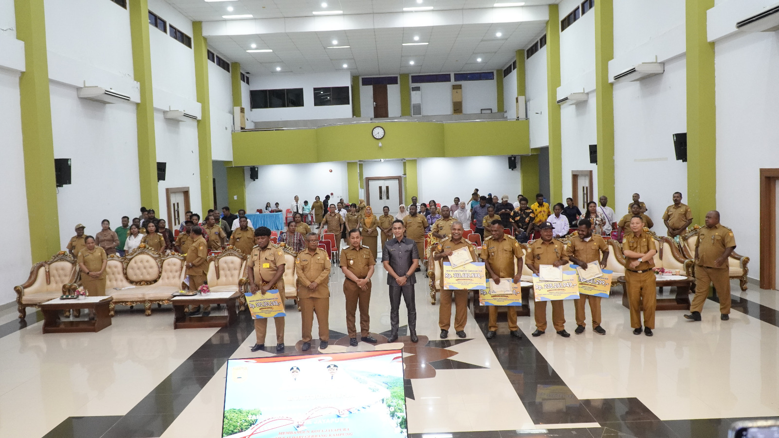 Daya Serap 14 Kampung di Kota Jayapura Mendekati Sempurna