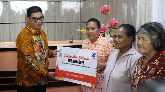 Pemkot Jayapura Luncurkan BLTS Kesra 2025
