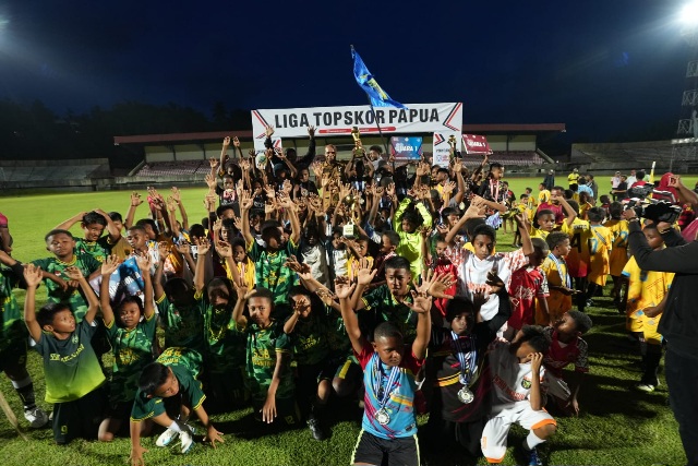 SSB Nafri Juara Liga Top Score Papua 2025  Siap Wakili Papua ke Liga Top Score Nasional 2026