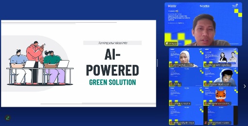 Mengubah Ide Menjadi Solusi Hijau :  Indibiz KTI Angkat Peran AI dalam Inovasi Berkelanjutan
