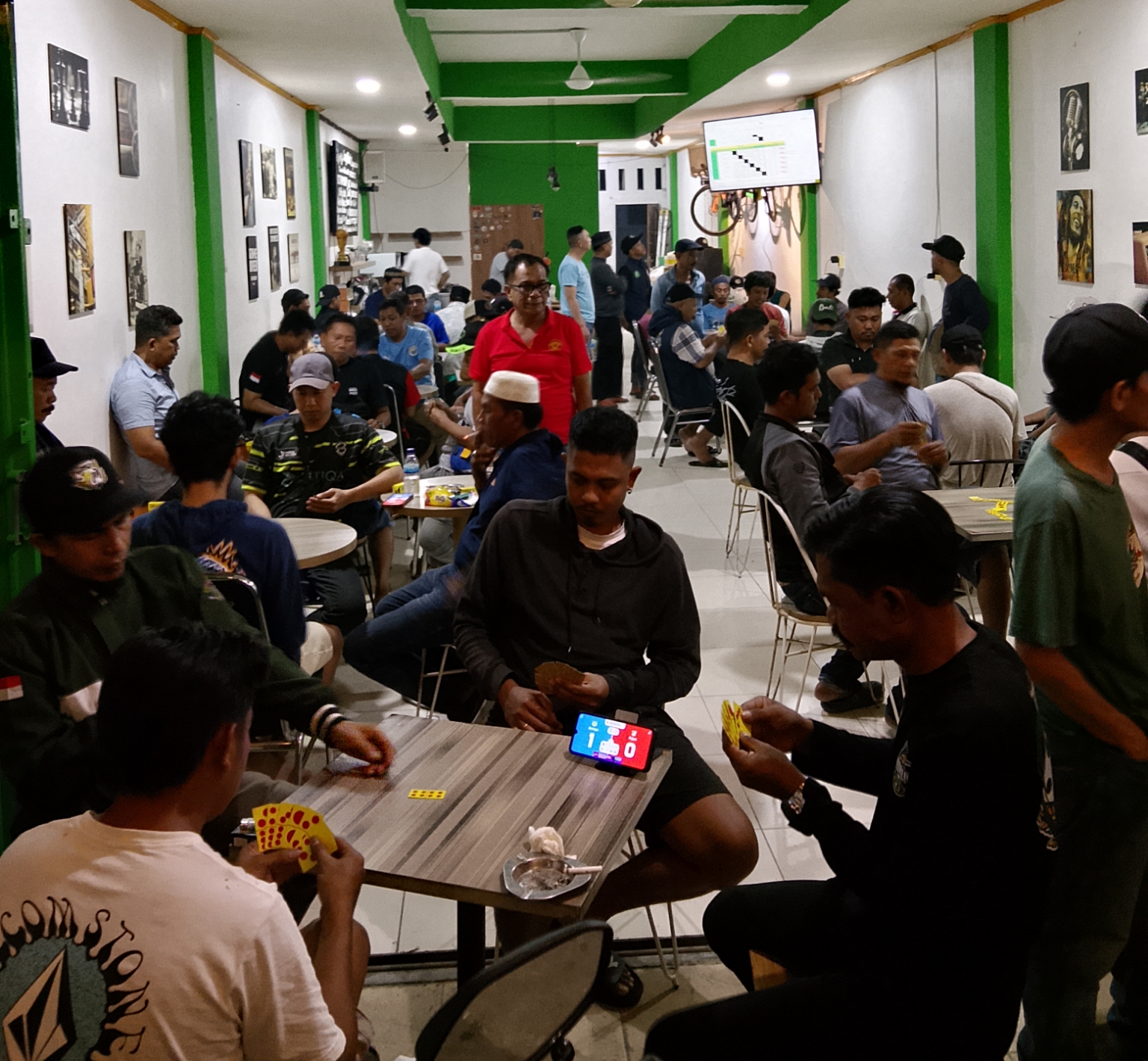 Gardu HM Gelar Sparing Turnamen Domino se-Jayapura Selatan