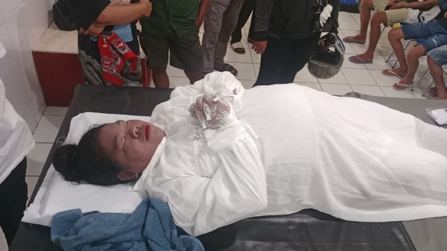 Ibu Martha pasien RS Marthen Indey yang meninggal dunia saat melahirkan