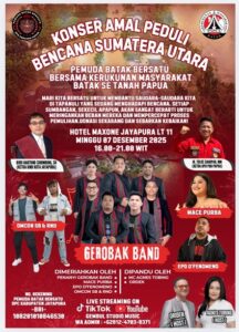 Konser Amal Peduli Banjir di Sumatera Utara