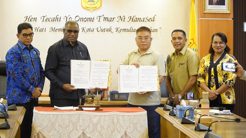 Pemkot Jayapura Bayar Lahan Pembangunan SMA Negeri 8 Entrop