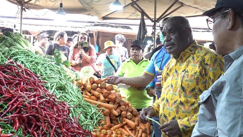 Sidak Bapok di Kota Jayapura, Ada Kenaikan Tapi Masih Dalam Batas Wajar
