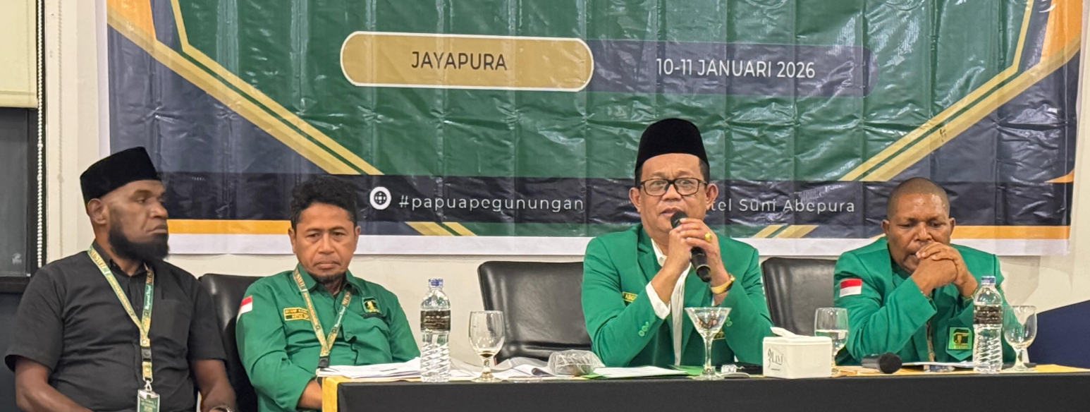Aklamasi di Muswil I, H. Abdul Rajab Pimpin DPW PPP Papua Pegunungan Periode 2026-2031