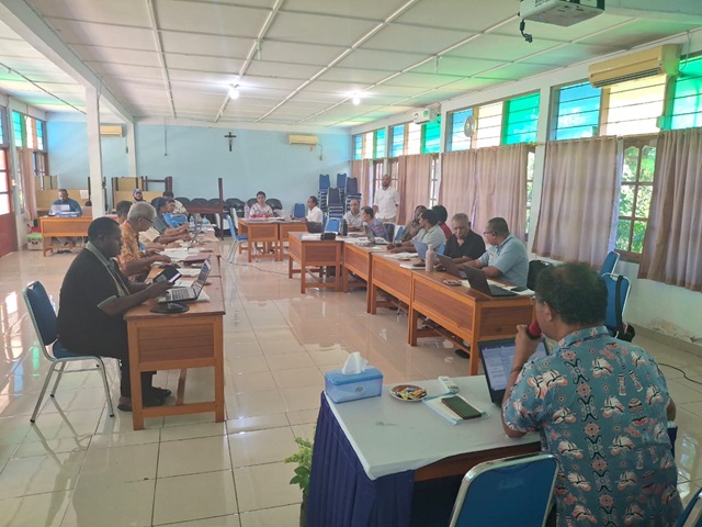 Suasana lokakarya menuju Sinode Keuskupan Jayapura