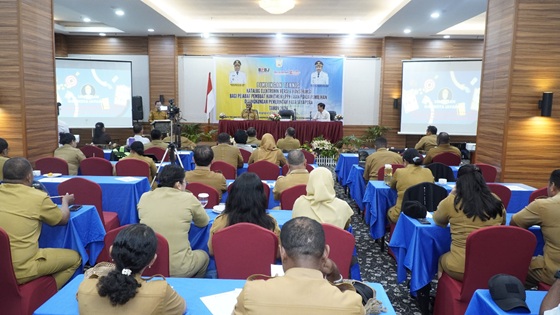 Pemkot Jayapura gelar Bimtek e Katalog Kompetensi PPK dan Pokja