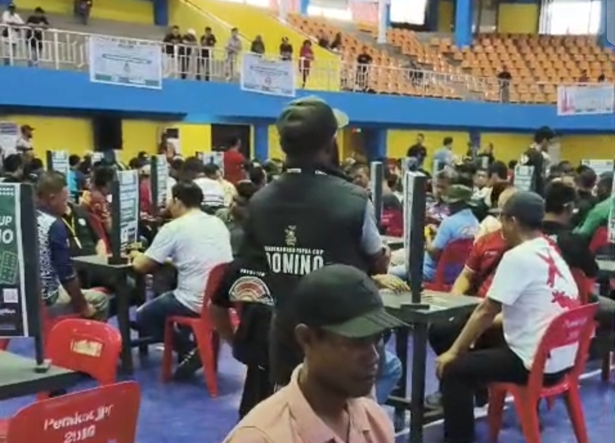 Dua Gardu Mundur, Turnamen Domino Cendrawasih Cup Papua 2026 Ditinggal Peserta