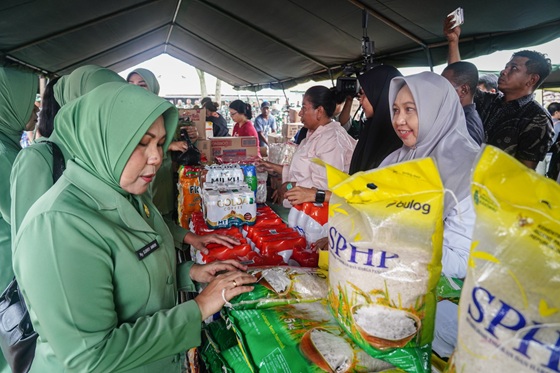 Bazar Ramadan TNI Hadirkan Sembako Murah untuk Prajurit dan Warga
