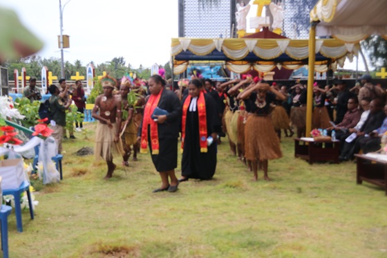 Ibadah Syukur 116 Tahun Pekabaran Injil di Tanah Tabi Digelar di Pulau Metudebi