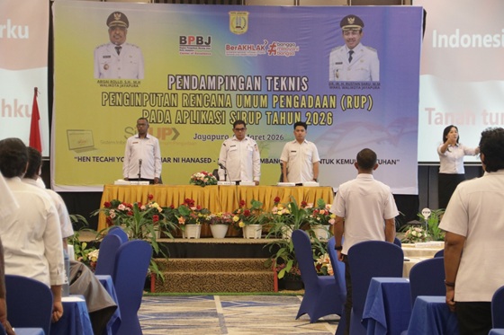 Perkuat Transparansi, Pemkot Jayapura Gelar Pendampingan Teknis Penginputan RUP 2026