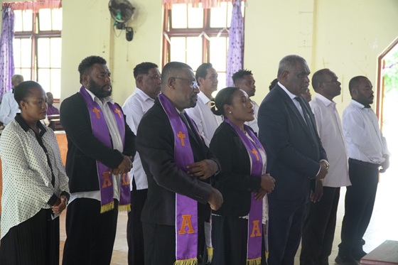 Walikota Abisai Rollo Dilantik Jadi Ketua Panitia Renovasi Gereja GKI Karmel Skow Yambe