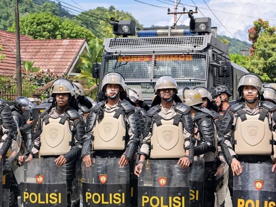 1200 Aparat Gabungan dikerahkan amankan demo di Jayapura
