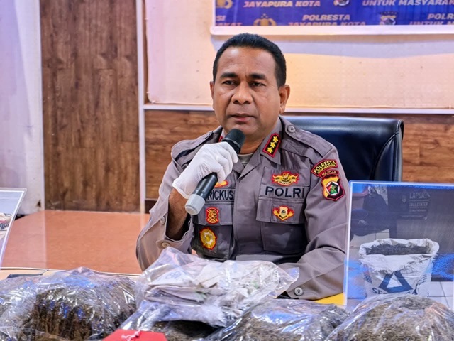 Gempur Narkoba! Polisi Jayapura Sita 8,3 Kg  Masyarakat Diminta Ikut Perangi Peredaran Barang Haram