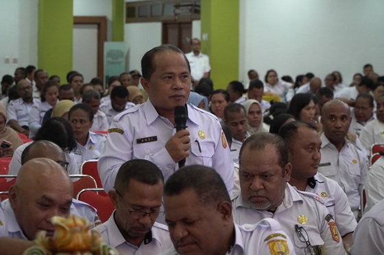 Pemkot Jayapura Evaluasi Kinerja Triwulan I 2026, Serapan Anggaran Masih Rendah