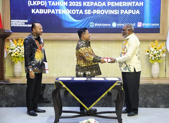 WTP ke-13 untuk Kota Jayapura, Bukti Komitmen Kelola Keuangan Daerah