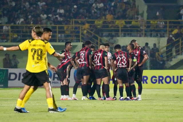 Persipura Jayapura tumbang di kandang Laskar Antasari Barito Putra