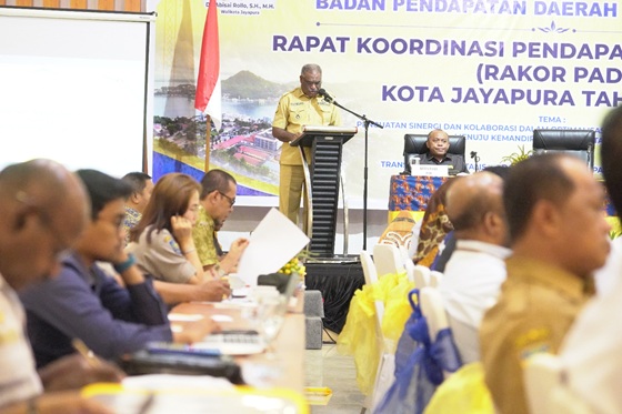 PAD Capai Rp 211,45 Miliar, Pemkot Jayapura Kejar Target Rp 313,66 Miliar