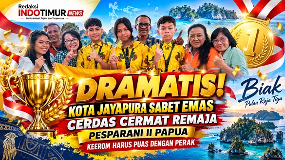 Dramatis! Jayapura Sabet Emas Pesparani II