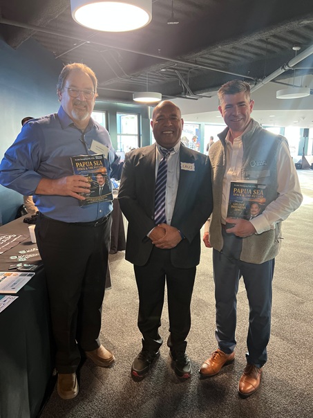 Laus Rumayom Bahas Strategi Maritim Papua di Forum Global Seattle