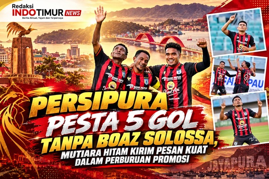 Persipura Pesta Gol